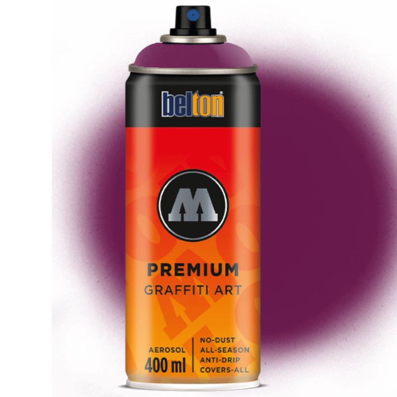 Spray Belton Premium Molotow, 400 ml, 062 MACrew Purple