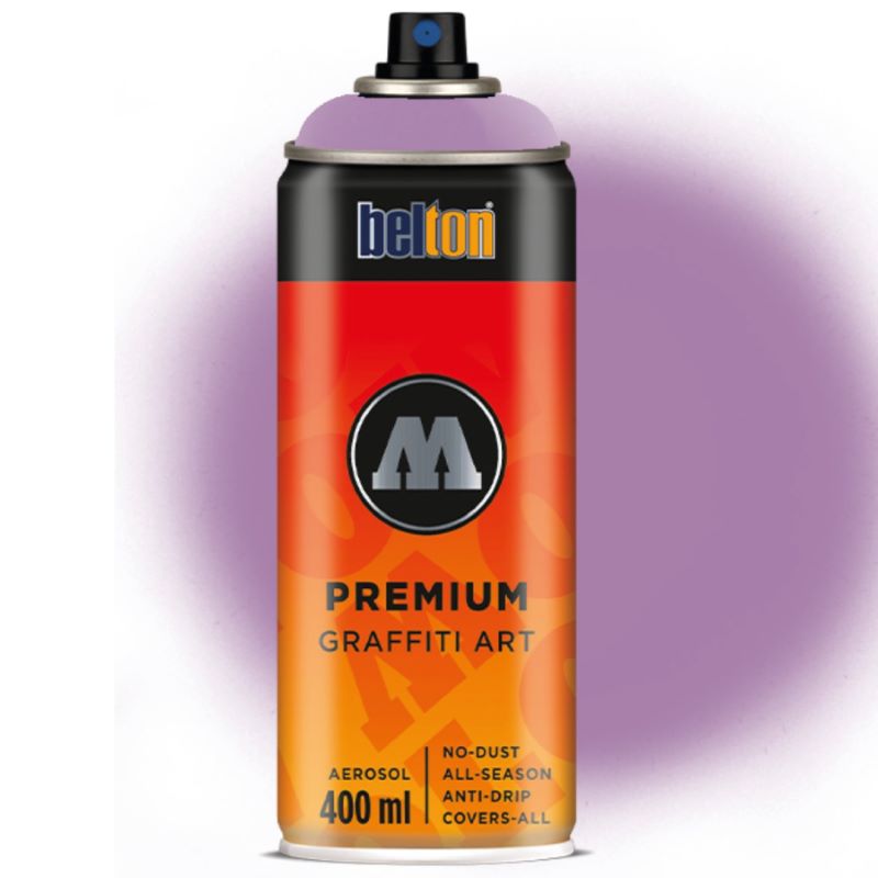 Spray Belton Premium Molotow, 400 ml, 066 Lilac