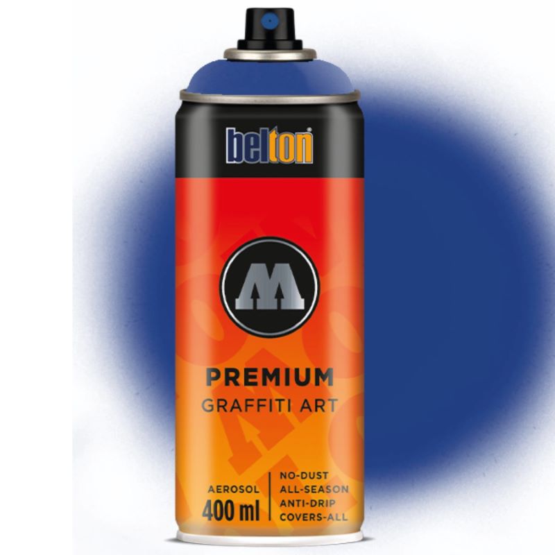 Spray Belton Premium Molotow, 400 ml, 079 Night Seen Blue