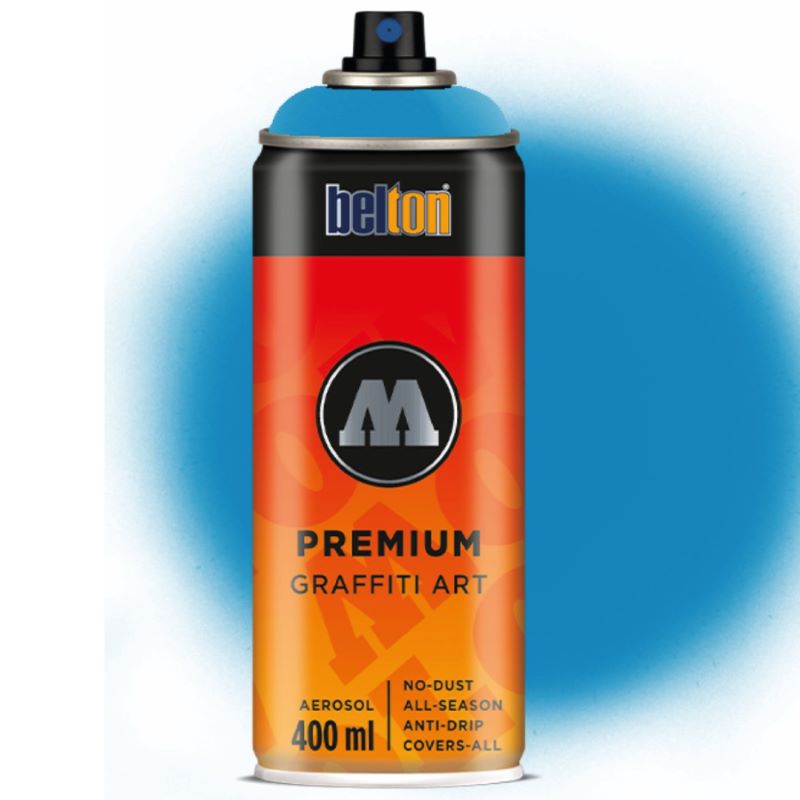 Spray Belton Premium Molotow, 400 ml, 094 Shock Blue