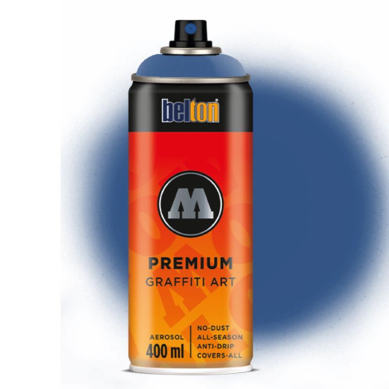 Spray Belton Premium Molotow, 400 ml, 101 Wild Wane Blue