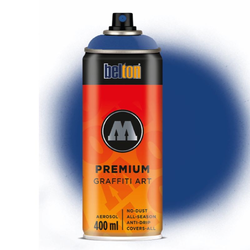 Spray Belton Premium Molotow, 400 ml, 102 Navy Blue