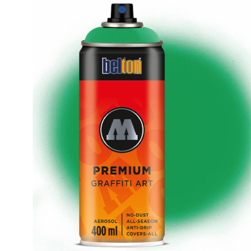 Spray Belton Premium Molotow, 400 ml, 146 KACAO77 Universes Green