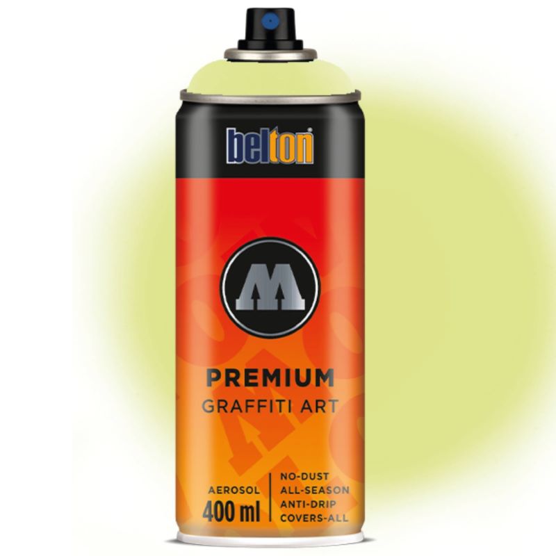 Spray Belton Premium Molotow, 400 ml, 148 Kiwi Pastel