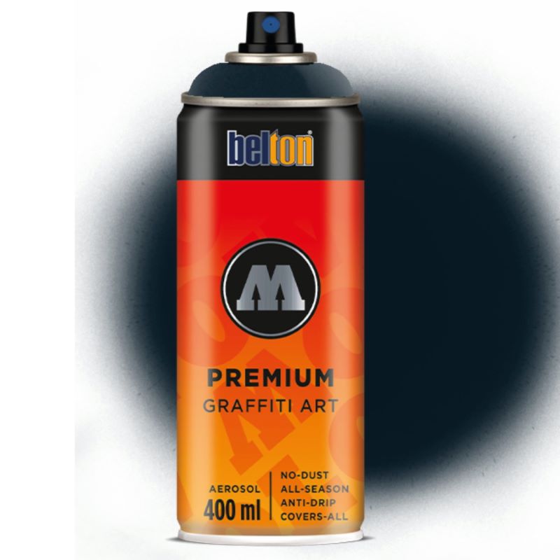 Spray Belton Premium Molotow, 400 ml, 214 Signal Black