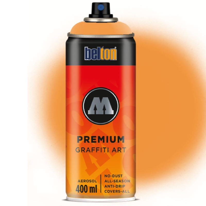Spray Belton Premium Molotow, 400 ml, 233 Neon Orange