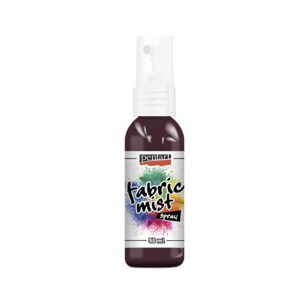 Spray vopsea pentru textile, Pentart 50 ml, Rosu vin