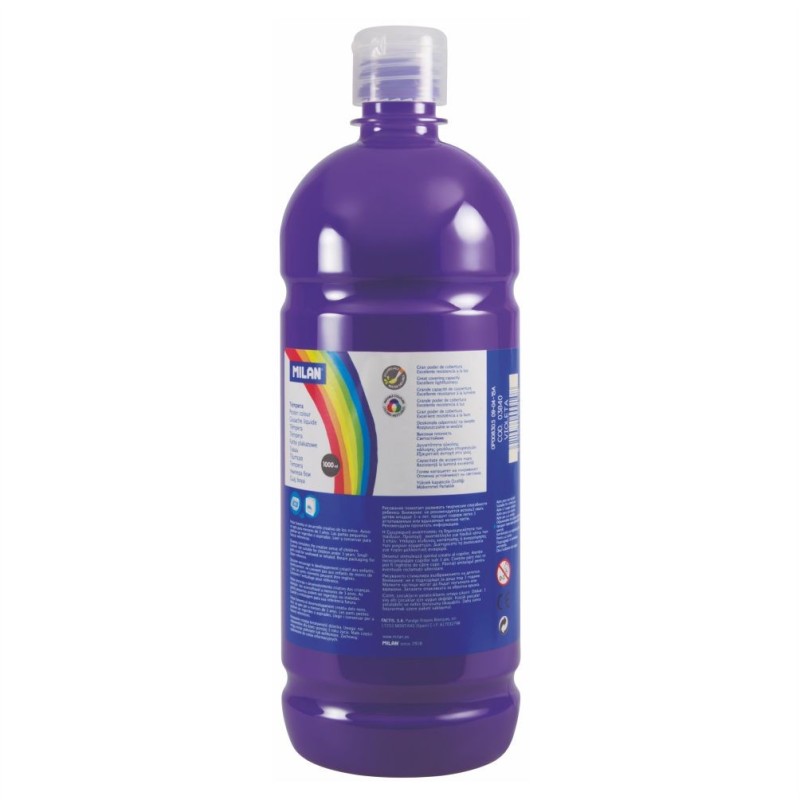 Tempera scolara Milan, 1000 ml, Violet
