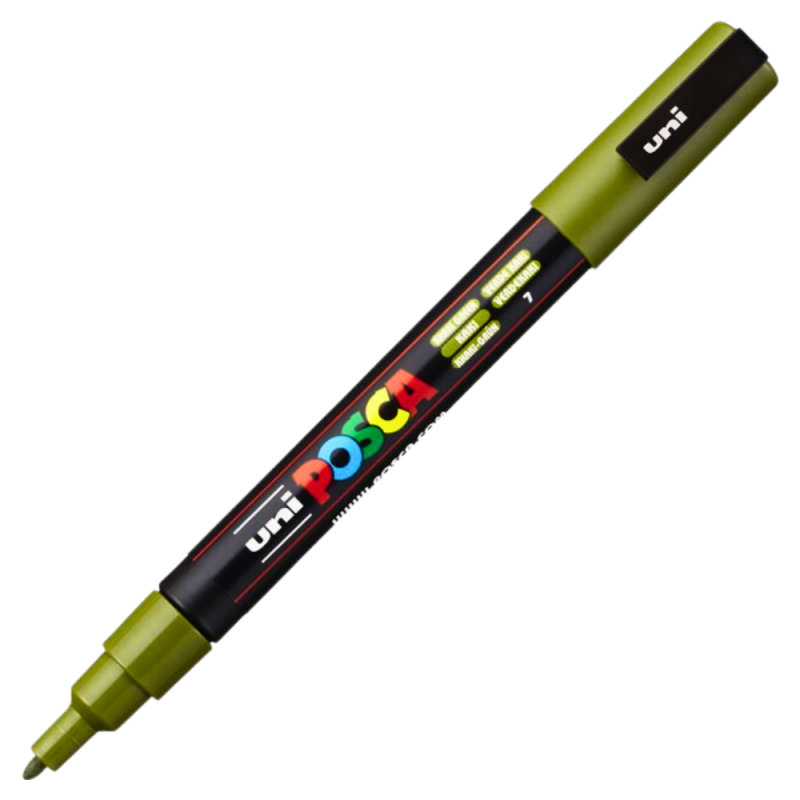 Marker PC-3M Posca 0.9-1.3 mm, Khaki