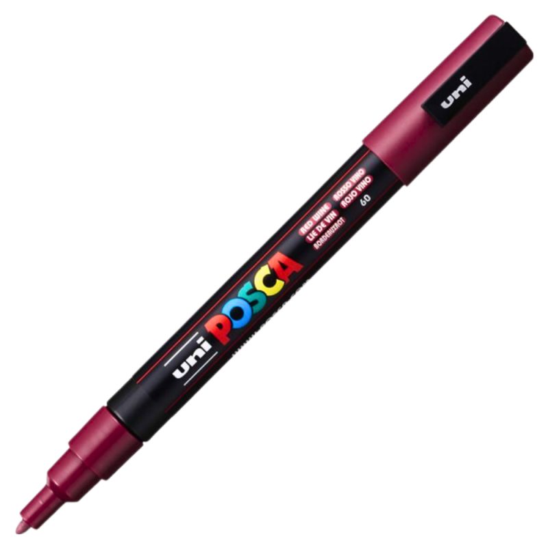 Marker PC-3M Posca 0.9-1.3 mm, Wine