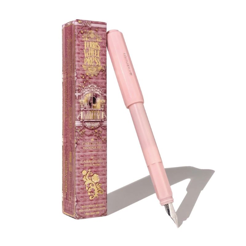 Stilou seria Carousel Fountain Pen - Ferris Wheel Press - Billowing Blush, F