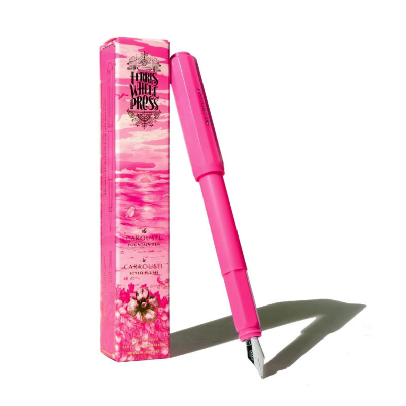 Stilou seria Carousel Fountain Pen - Ferris Wheel Press - Malibu Blush, F