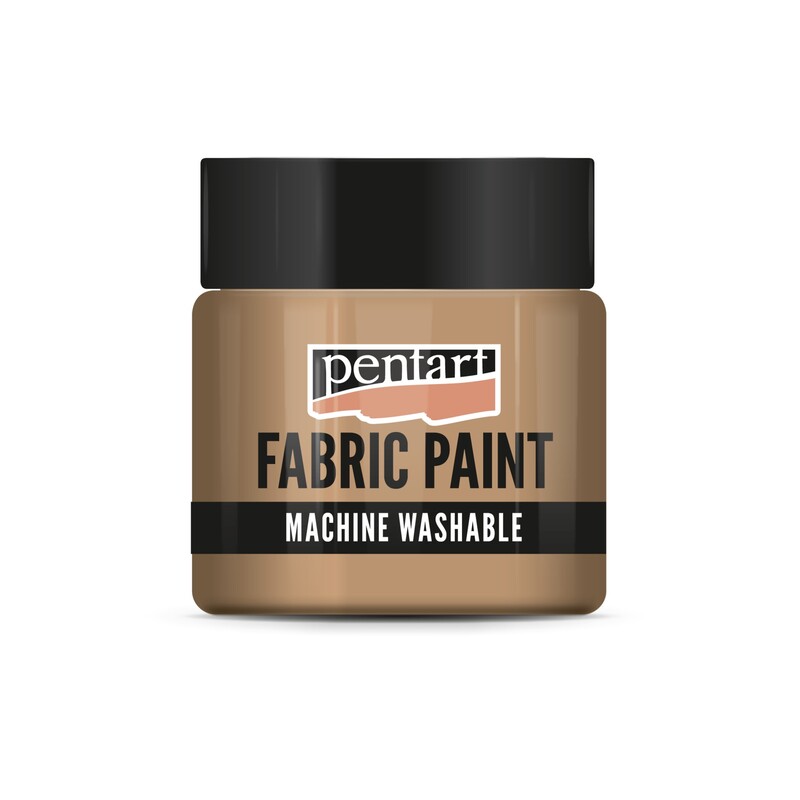 Vopsea pentru textile, Pentart 50ml, Metalic Bronz