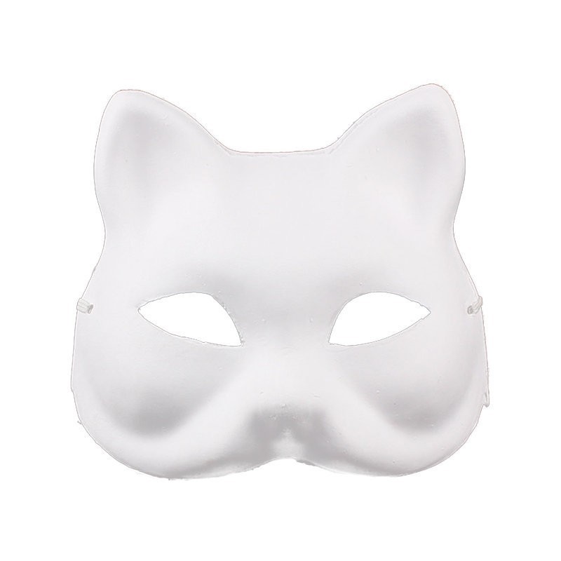 Masca din carton pisica