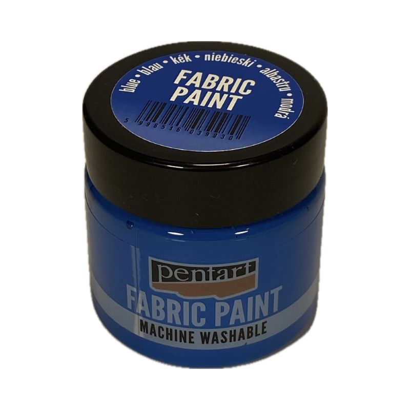 Vopsea pentru textile, Pentart 50ml, Albastru