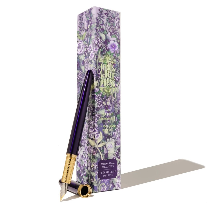 Stilou seria Bijou Fountain Pen - Ferris Wheel Press - Moonbeam Meadows, F