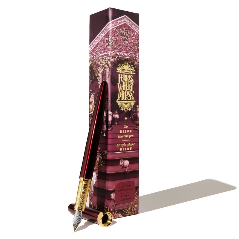 Stilou seria Bijou Fountain Pen - Ferris Wheel Press - Ambrosia Indulgence, F