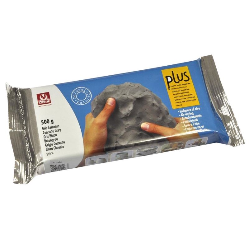 Pasta modelaj PLUS Sio-2 - Gri beton