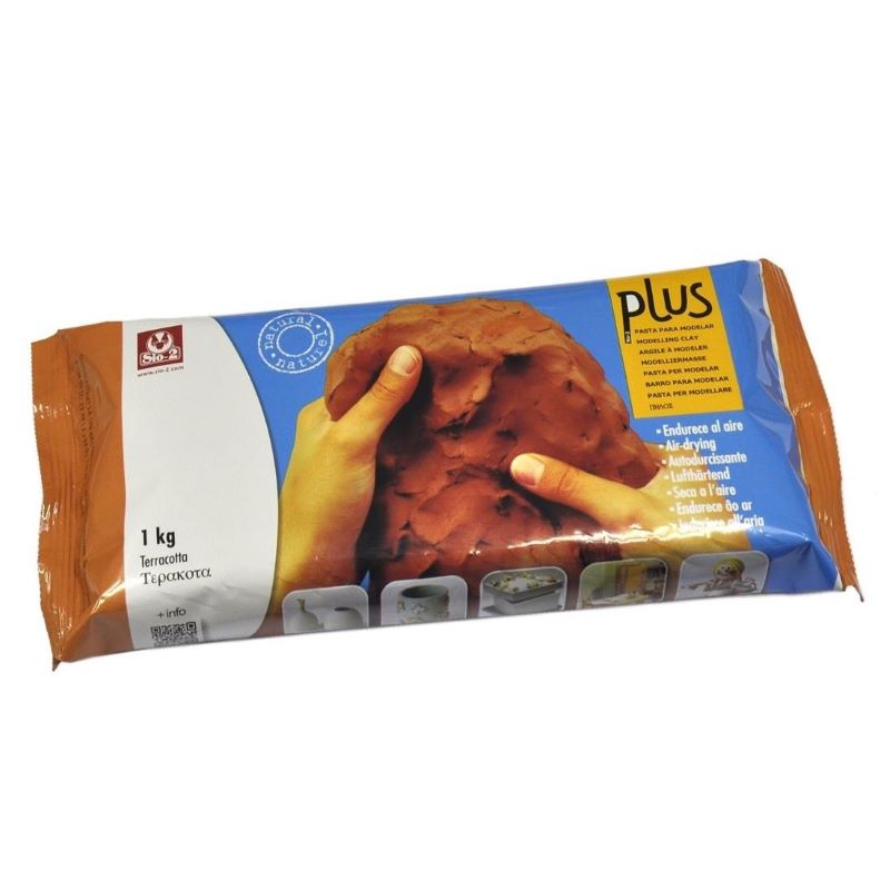Pasta modelaj naturala PLUS Sio-2 - Terracotta
