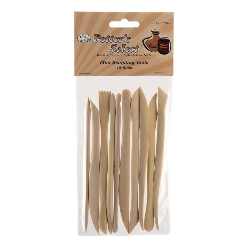 Set 10 ebosoare micro pentru modelaj, Royal & Langnickel