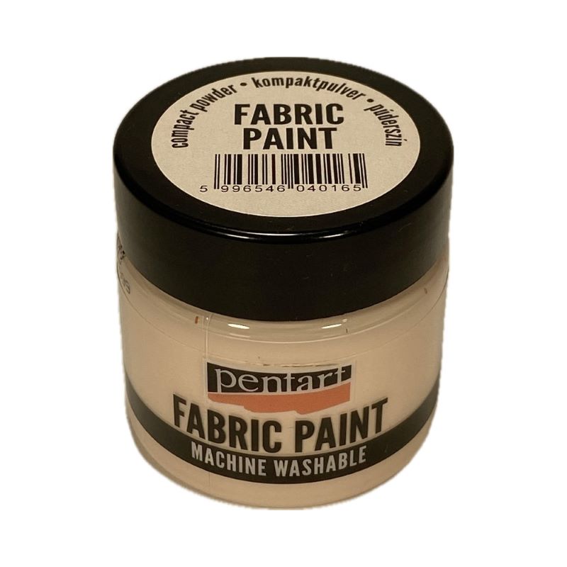 Vopsea pentru textile, Pentart 50ml, Compact Powder